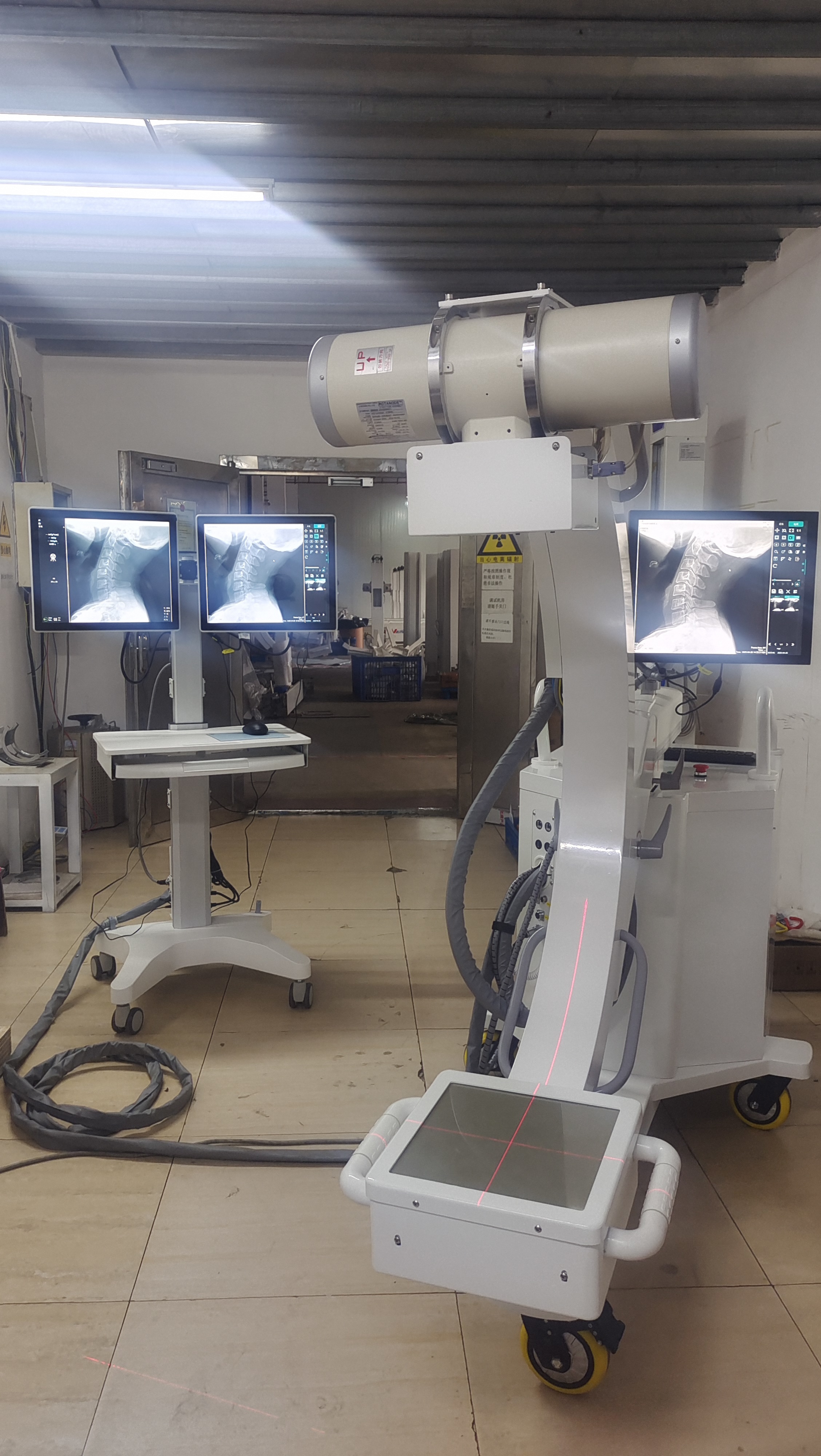 High Definition Resolution Portable Radiography Machine with Kv Range ...